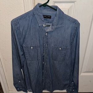 Express Men's Denim Shirt